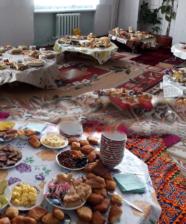 Праздник Наурыз в Октябрьской школе