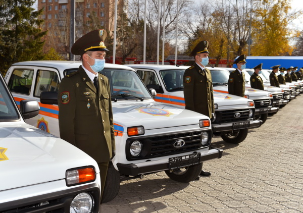 10 new vehicles added to the rescue service of North Kazakhstan region