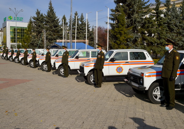 10 new vehicles added to the rescue service of North Kazakhstan regionы